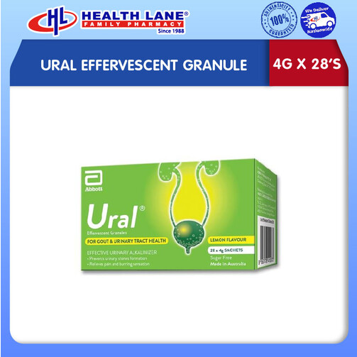URAL EFFERVESCENT GRANULE (4Gx28'S)